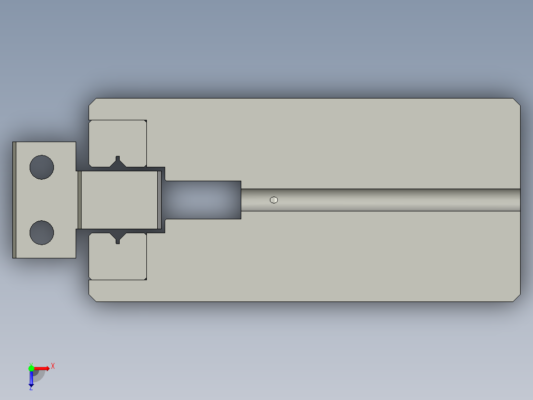 普通气爪PH04-20俯视图