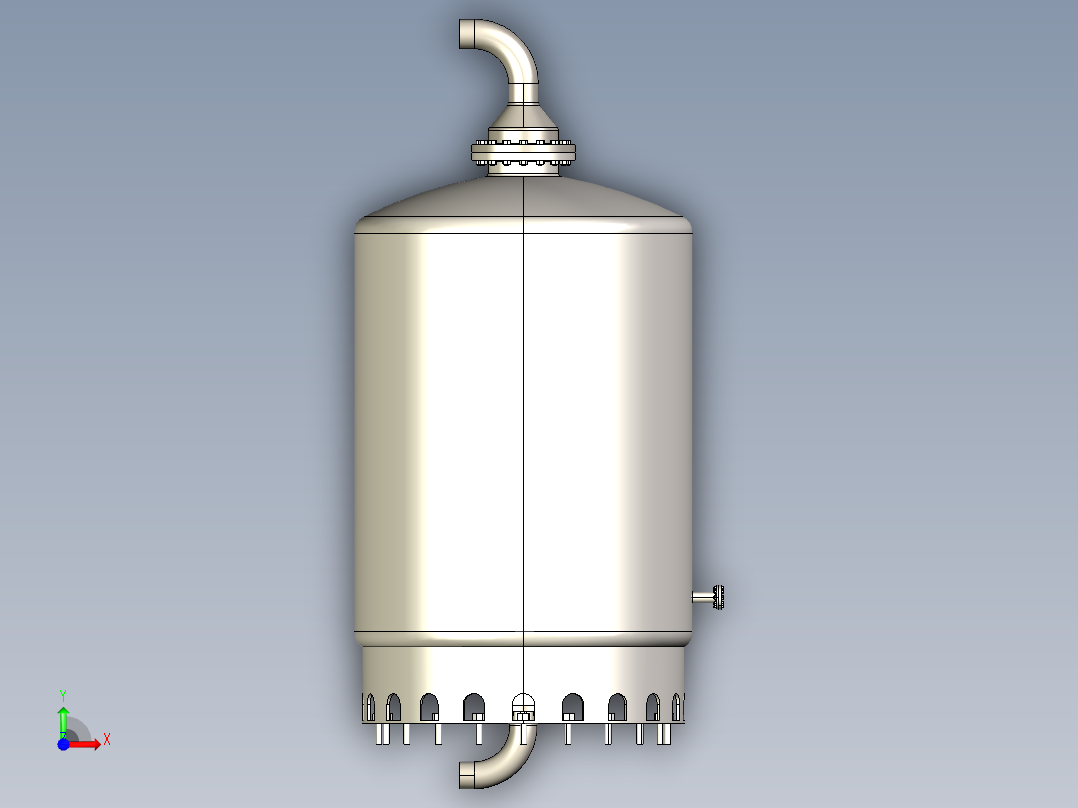 离子交换剂前视图