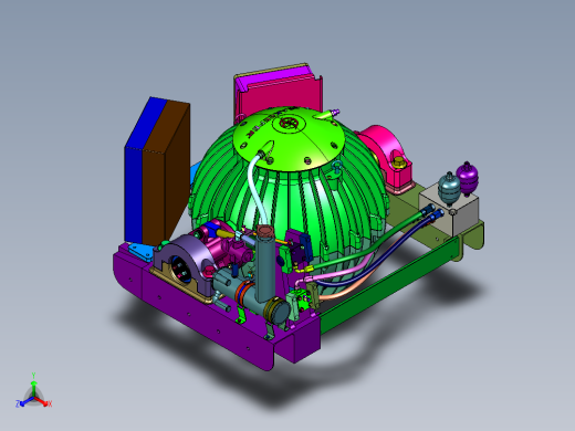 支援艇陀螺仪系统