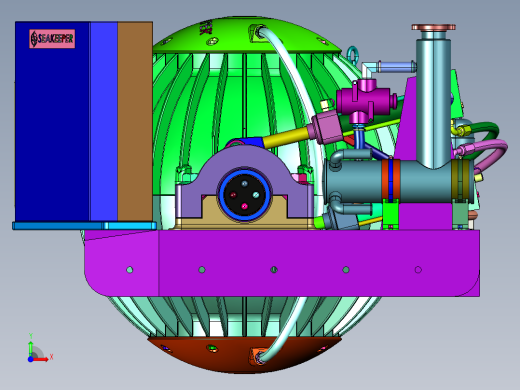 支援艇陀螺仪系统前视缩略图