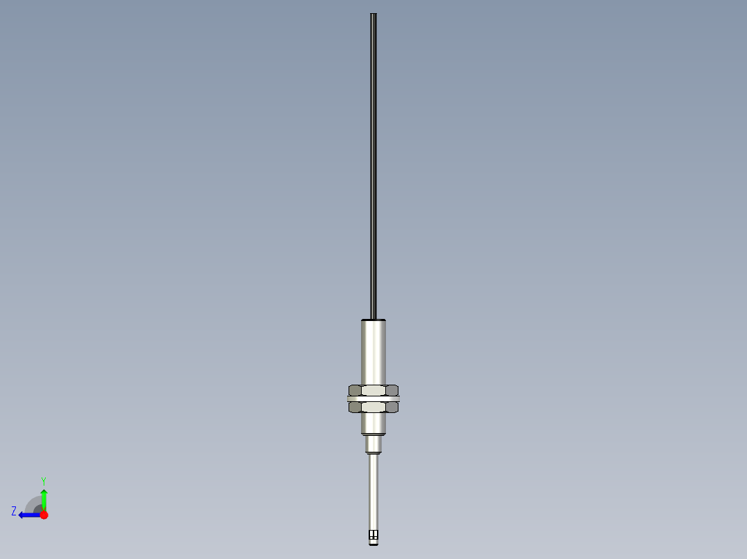 侧视光纤_漫反射型FR-F410右视图