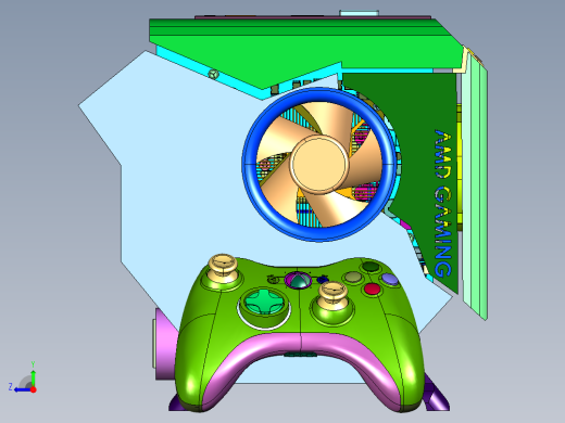 迷你ITX游戏电脑构建右视缩略图