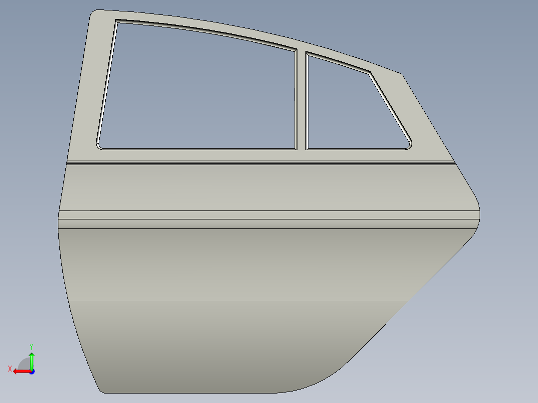 汽车车门-4---stp后视图
