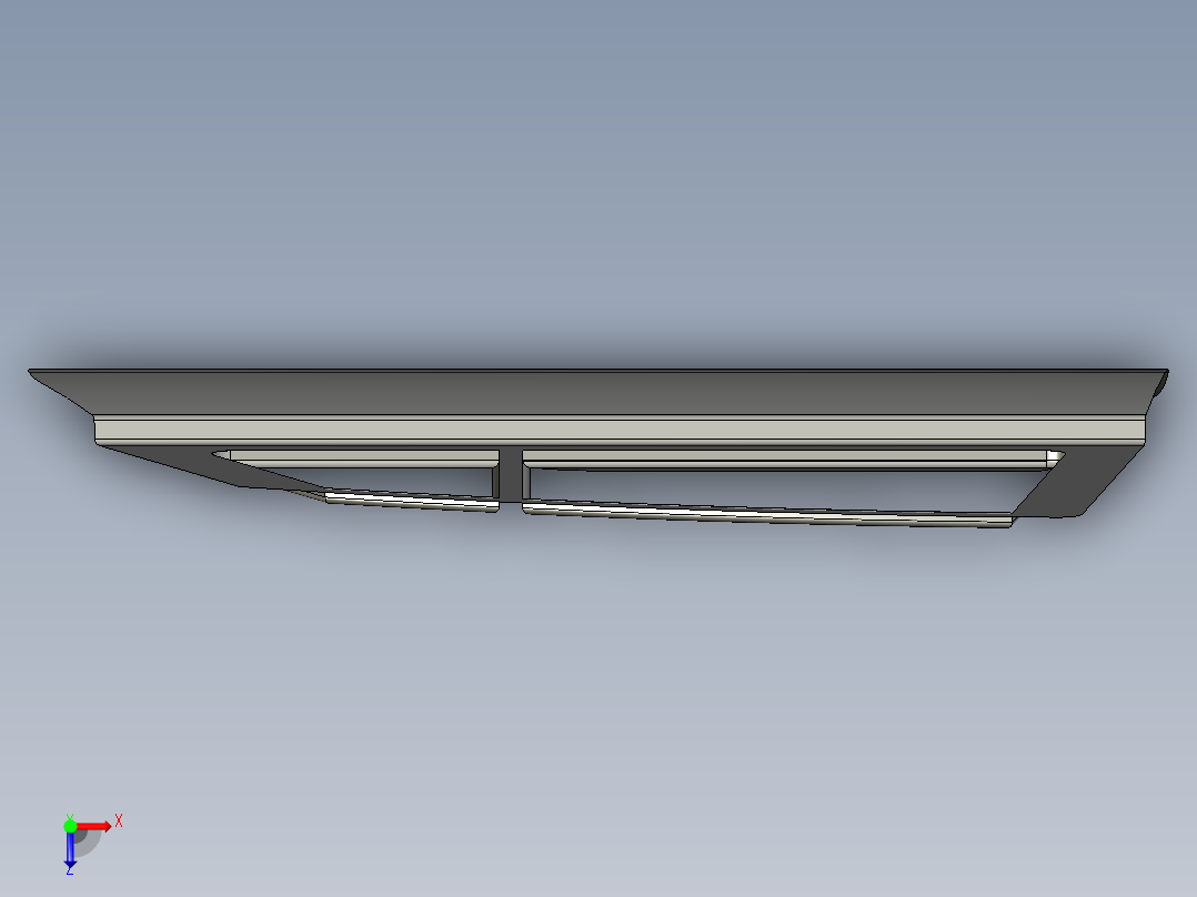 汽车车门-4---stp俯视图