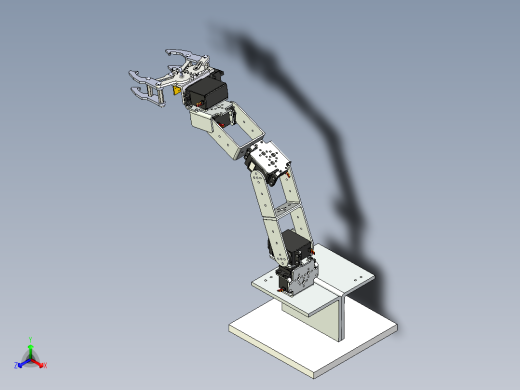 机器人6自由度与抓手