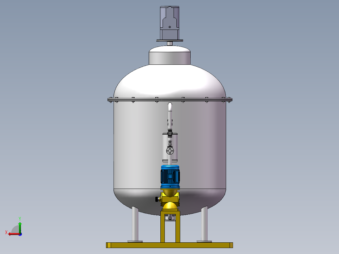 醚化反应器sw18后视图