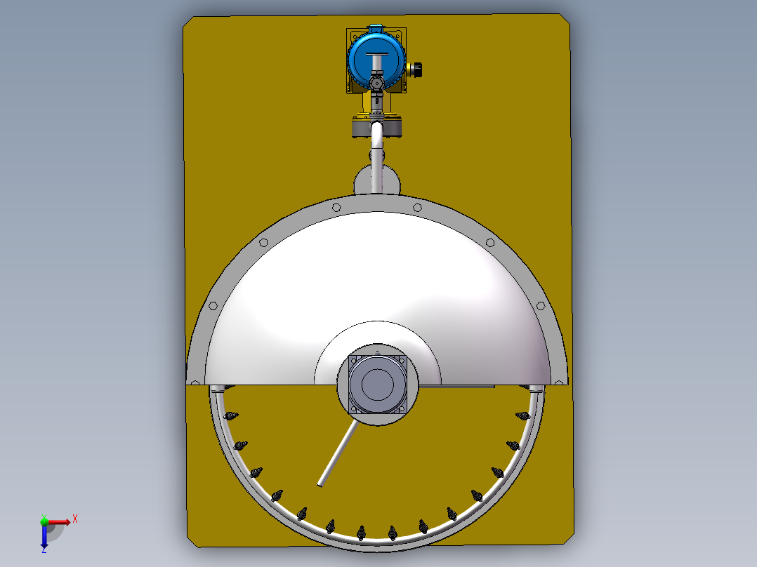 醚化反应器sw18俯视图