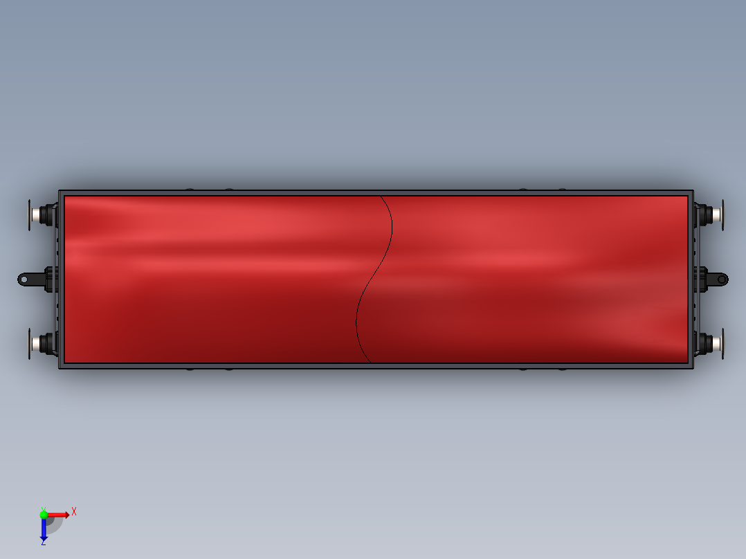 火车、动车、高铁(51)俯视图