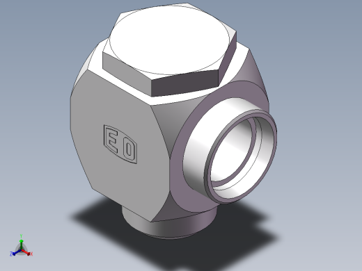 高压铰接式90度接头、1CI-52-B24