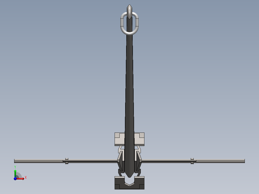 锚、地锚(14)前视图