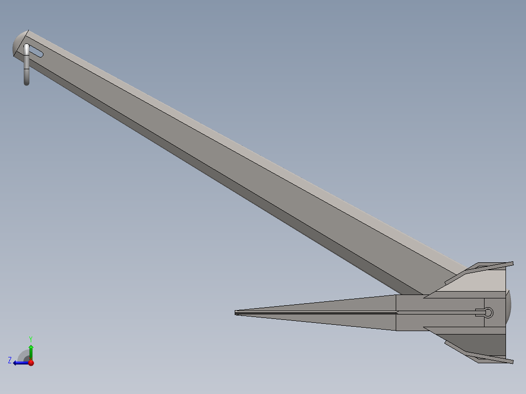 锚、地锚(14)右视图