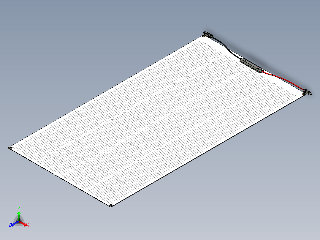 太阳能(3)正等轴测图