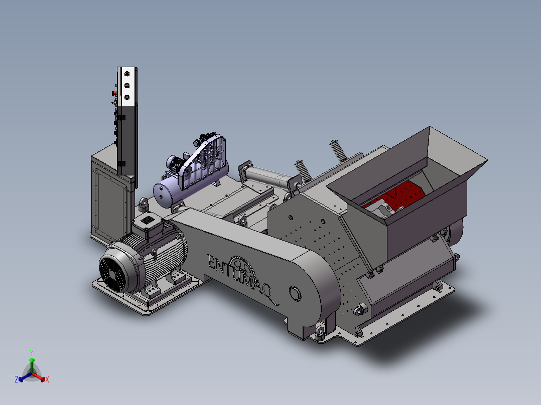 破碎机、冲击式破碎机设计