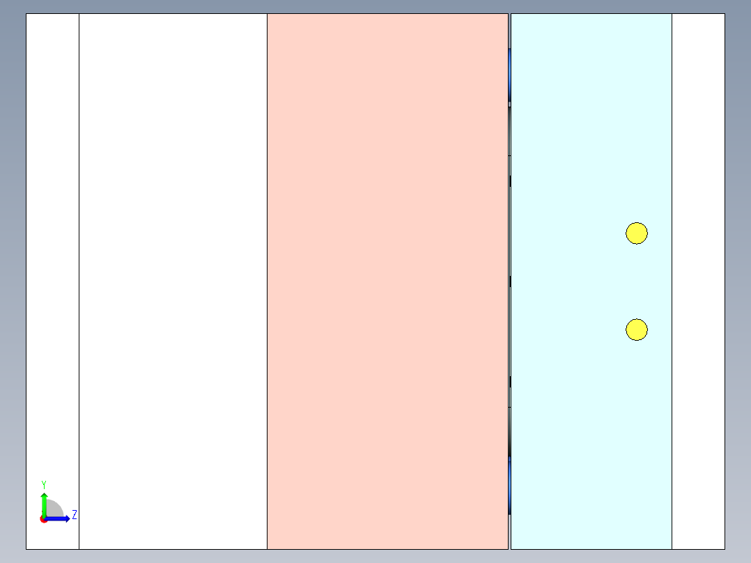 花洒塞头（内置推板）左视图