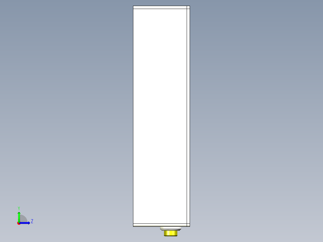 往复运动器左视图