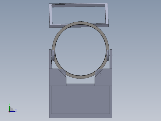 石料分离机stone-separator-1831-模型格式为 sw左视缩略图
