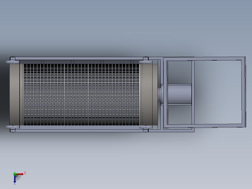石料分离机stone-separator-1831-模型格式为 sw俯视缩略图