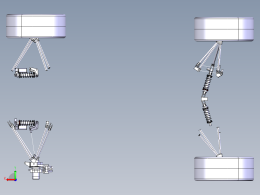 baja赛车设计（CATIA） 3D模型（Catia设计后视缩略图