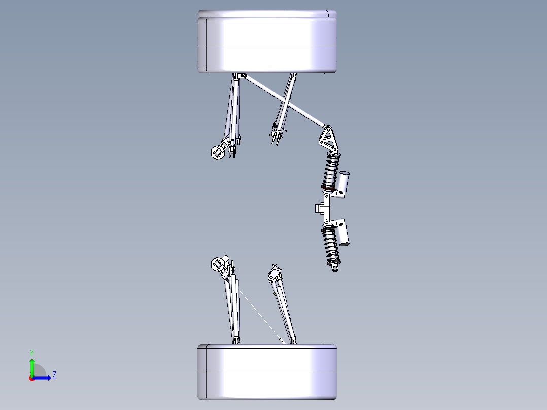 baja赛车设计（CATIA） 3D模型（Catia设计左视图