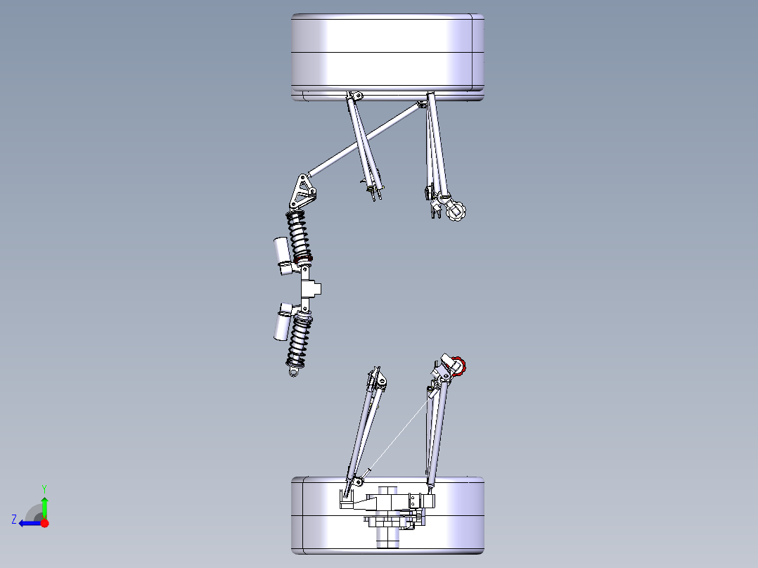 baja赛车设计（CATIA） 3D模型（Catia设计右视图