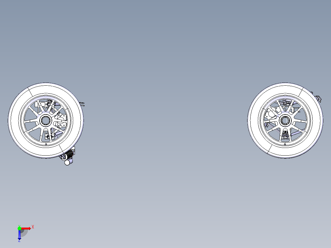 baja赛车设计（CATIA） 3D模型（Catia设计俯视图