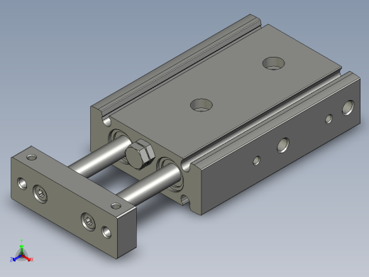 双活塞气缸DGTZ-GF-10-20-P-AFESTO