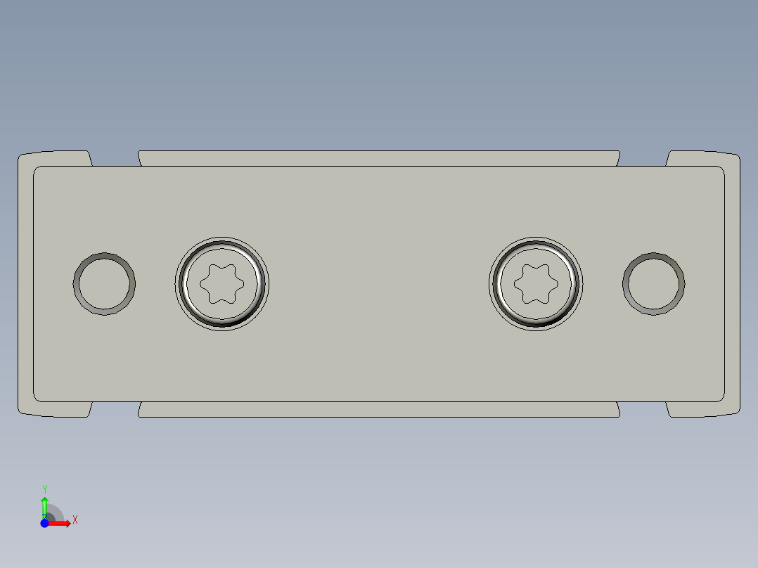 双活塞气缸DGTZ-GF-10-20-P-AFESTO前视图