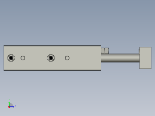 双活塞气缸DGTZ-GF-10-20-P-AFESTO左视缩略图