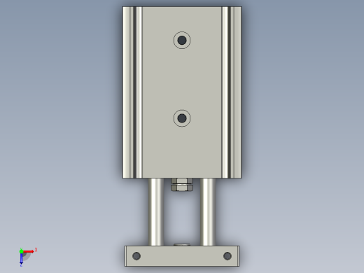 双活塞气缸DGTZ-GF-10-20-P-AFESTO俯视缩略图