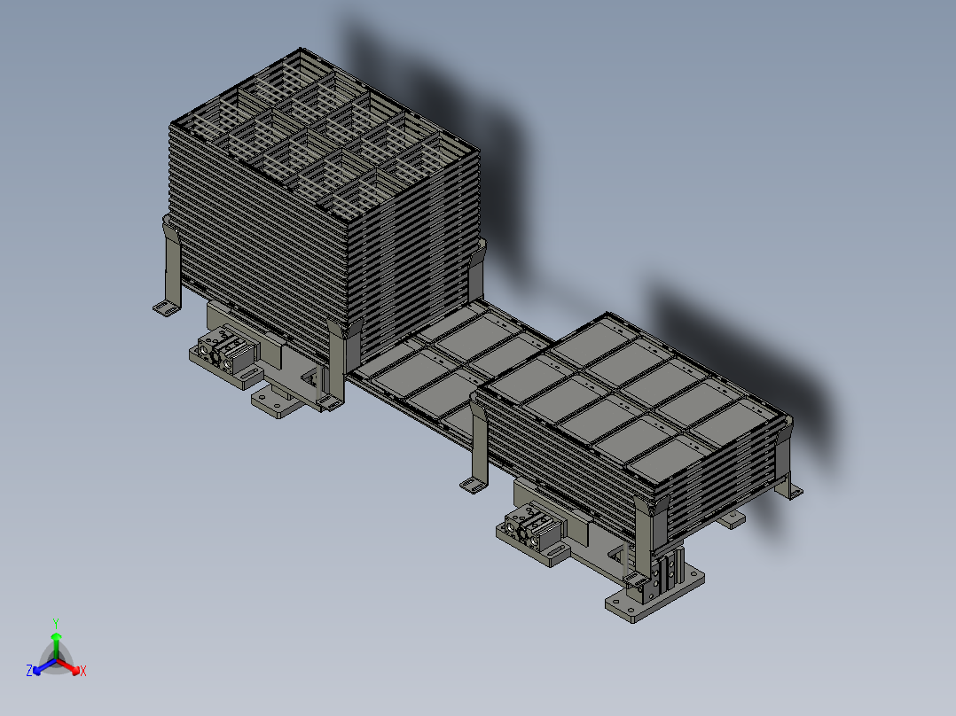 F170321-料盘分离与收集模组