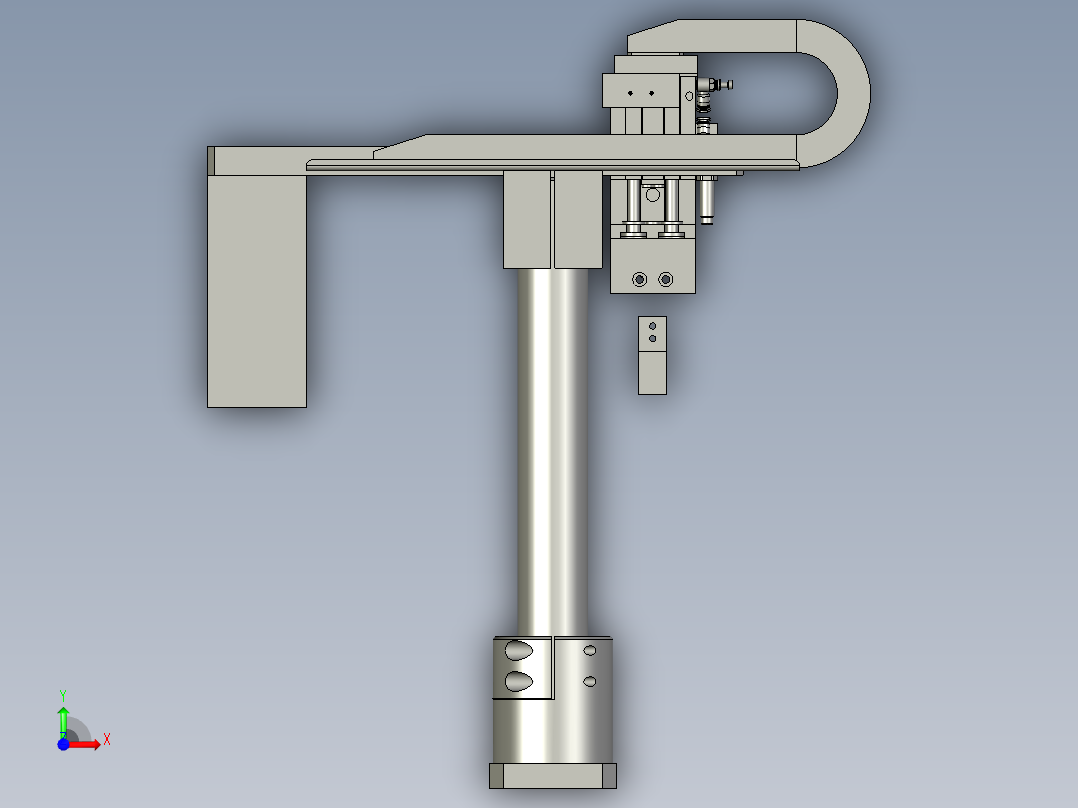 LJ-CJ-400成品出料模组前视图