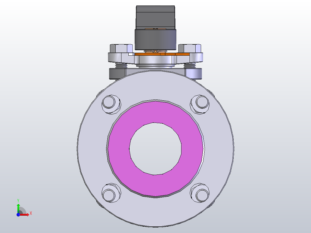 手动球阀User Library-md52c150dn50-1前视图
