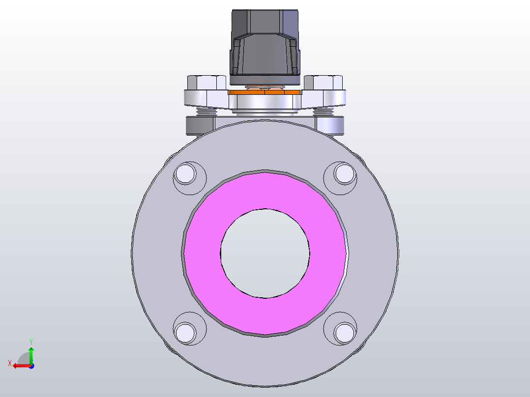 手动球阀User Library-md52c150dn50-1后视图