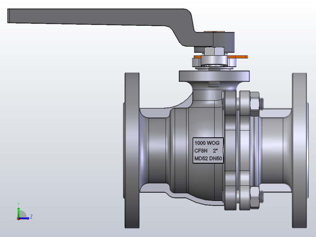 手动球阀User Library-md52c150dn50-1左视图