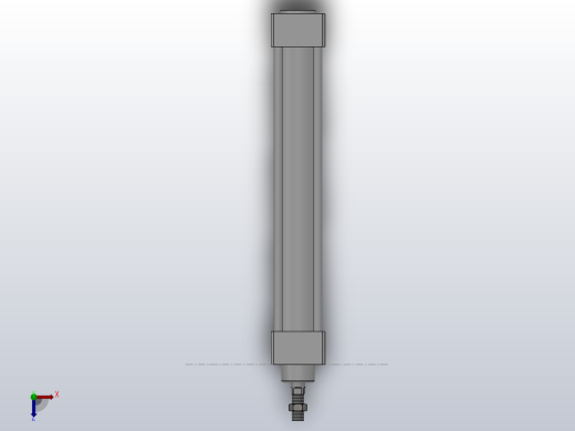 SU标准复动型气缸SU32×200-S--CS1U俯视缩略图