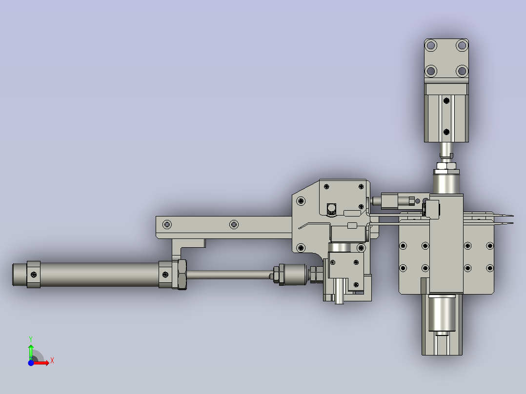 YWP200K4-20-10-00切断组件前视图