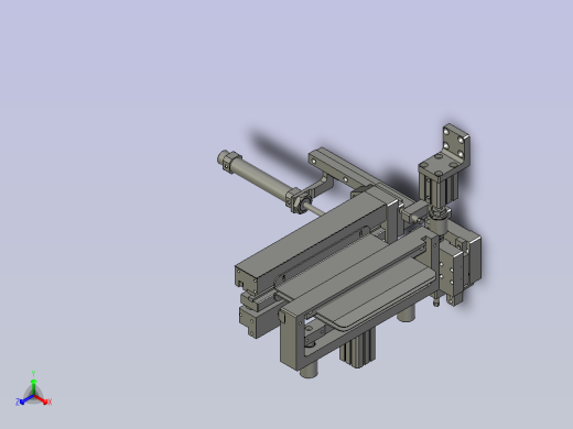 YWP200K4-20-10-00切断组件正等轴测缩略图