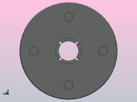 梅花联轴器（胀套型）[JM30T-64D-8-8]右视缩略图