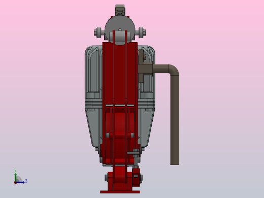 YWZ5.YWZE系列电力液压鼓式制动器YWZ5160／22-ⅠA-HR-WC.RL.WC (1)左视缩略图