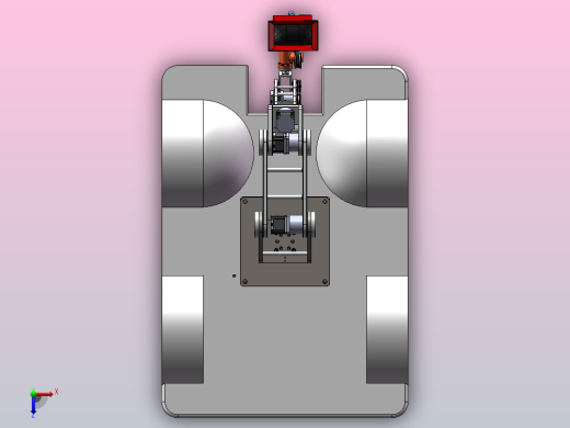 无轨焊接机器人-三维sw+二维CAD+说明书俯视缩略图