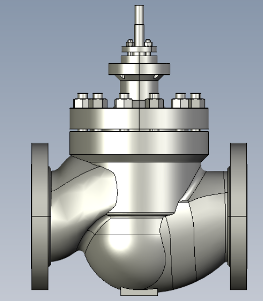 DN200 CL300 调节阀阀体