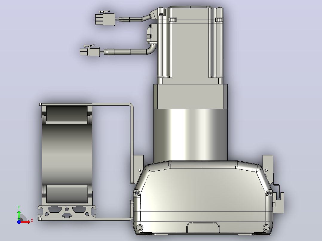 TM17-L3-3500-BC-T750W-C4-MB-3M齿轮齿条型TM17前视图