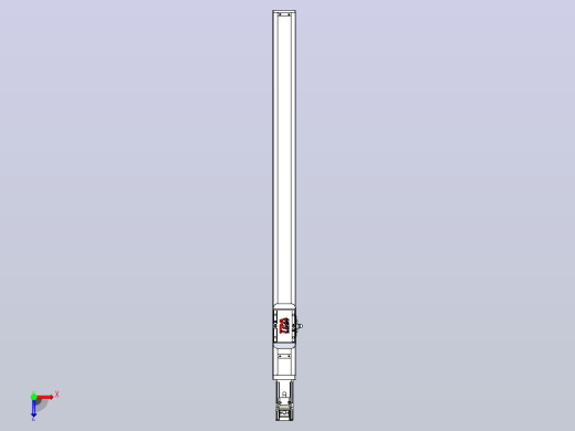 滚珠丝杠直线轴带导轨全封闭TPA-HCR-50S-1210C-L620-M-C-P10-N3俯视缩略图