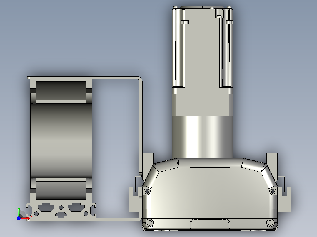 TM14-L3-2000-BC-T400W-C4-MB-3M齿轮齿条型TM14前视图