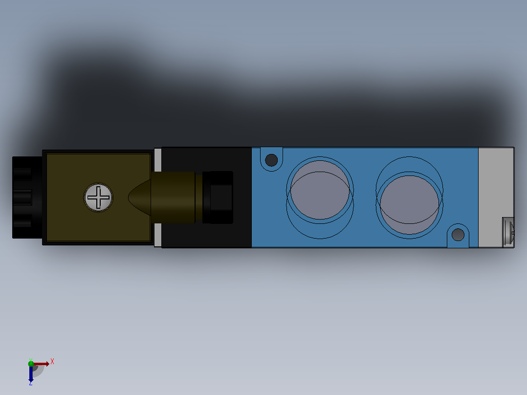 MFS3000系列电磁阀[MFS3120-03-C-DC24V-T4]俯视图