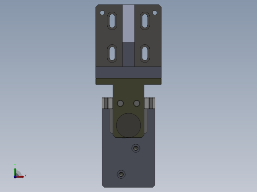 气缸上下料夹取结构图sw13可编辑前视缩略图