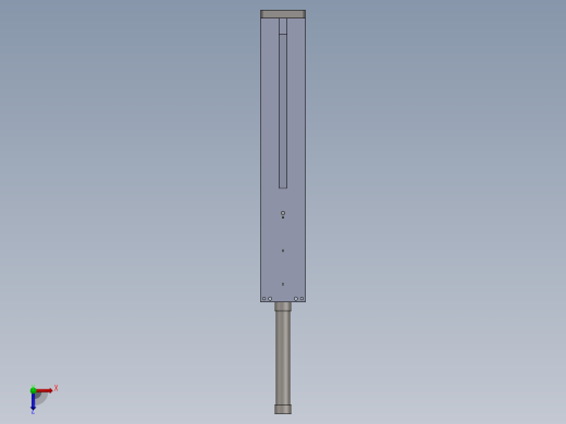 气缸上下料夹取结构图sw13可编辑俯视缩略图