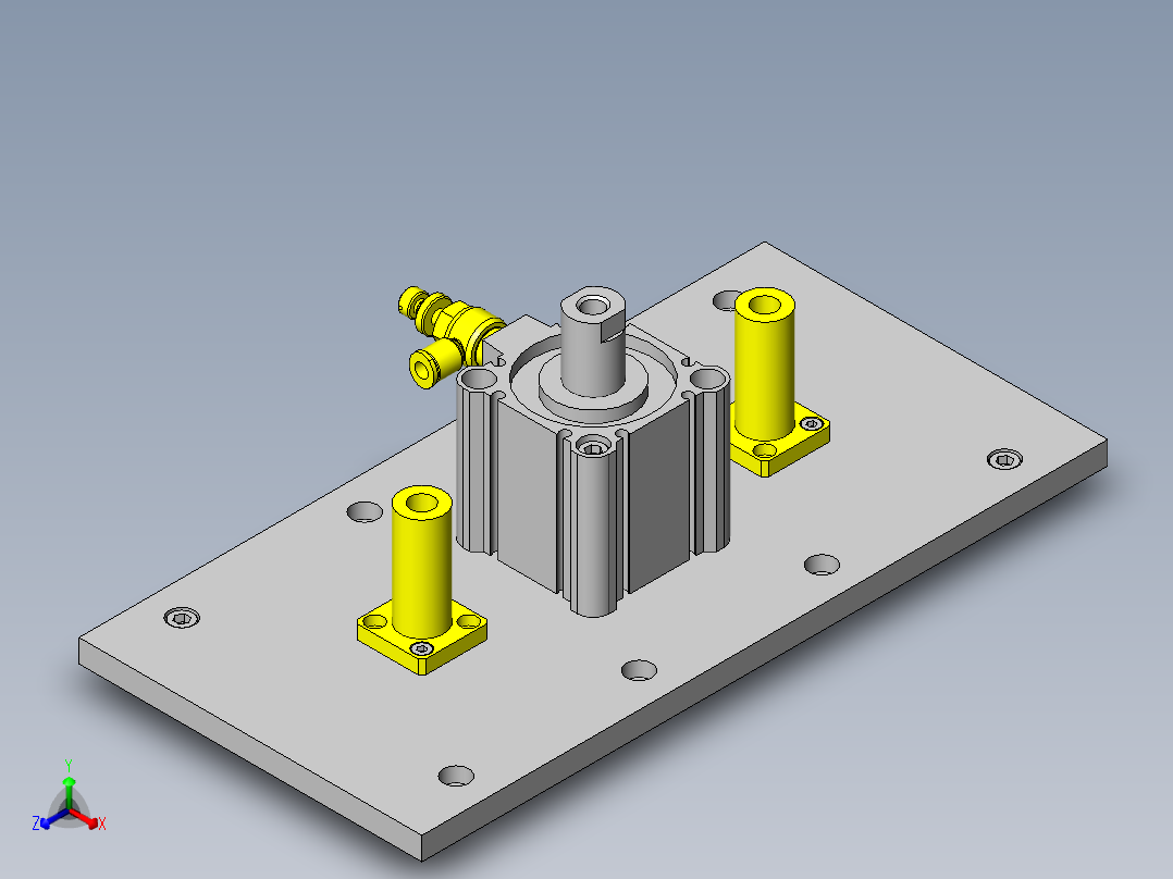 不需要锁定的止动装置