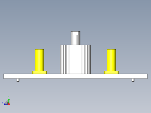不需要锁定的止动装置右视缩略图