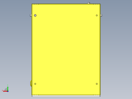 带自动LED照明的遮光保管箱后视缩略图